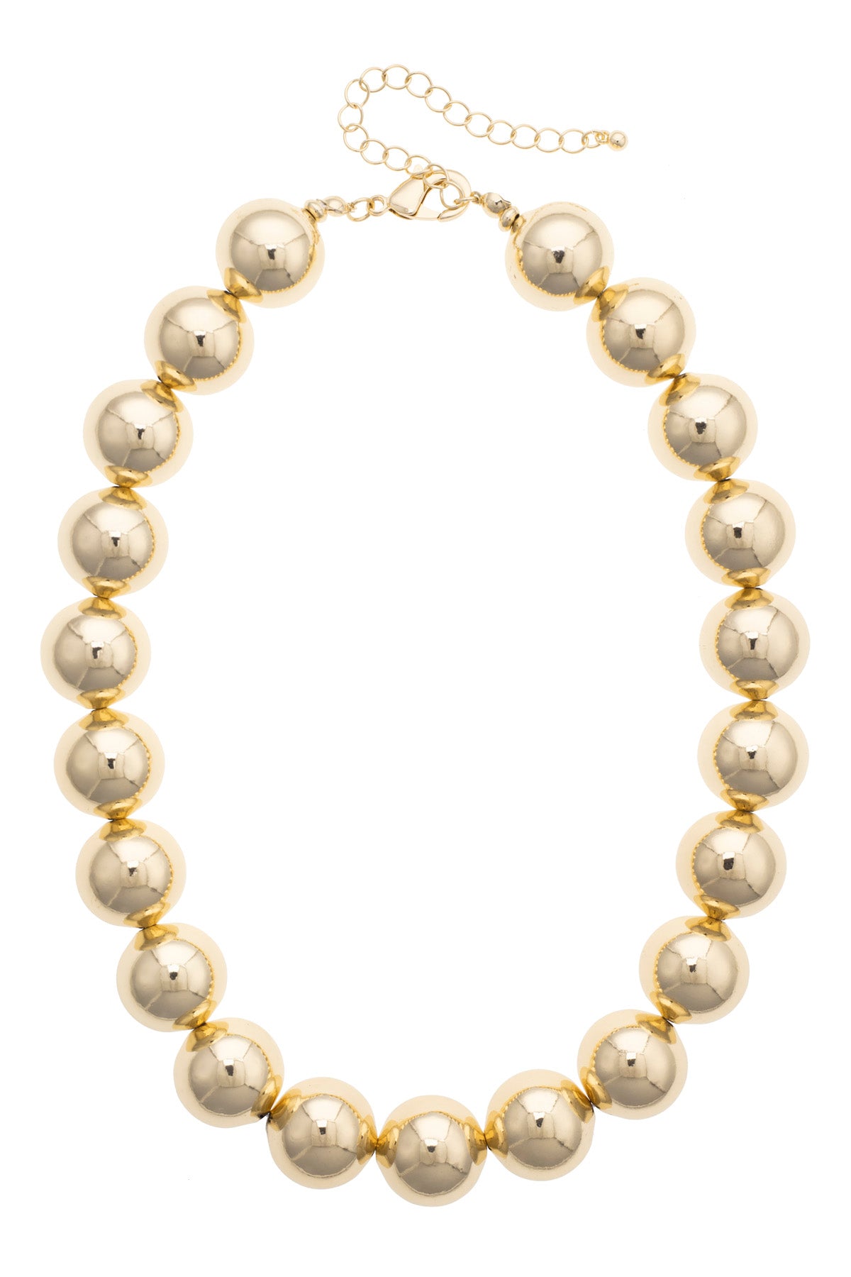 Gold Beaded Necklace