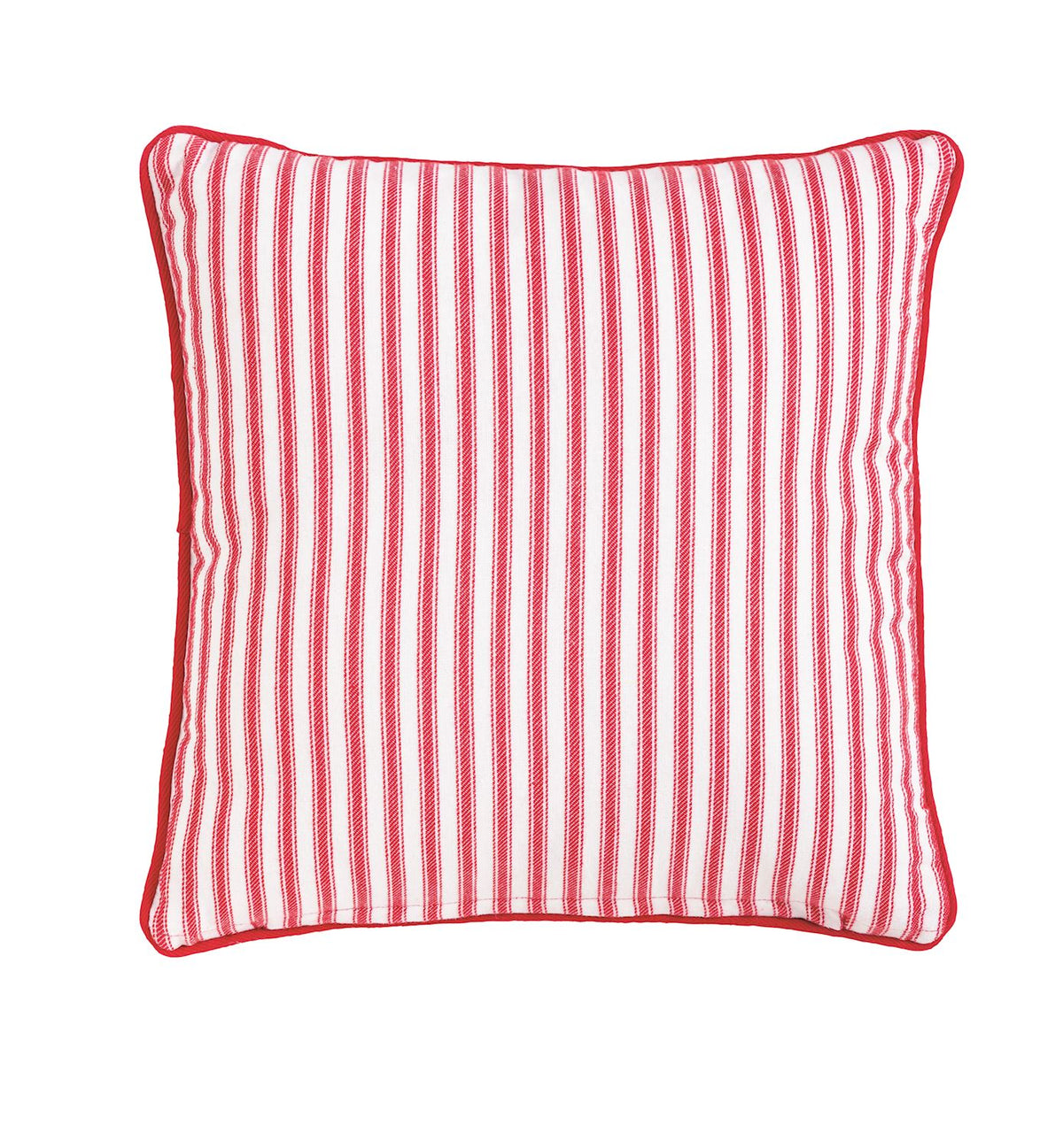 Lattice Block Print Quilted Pillow