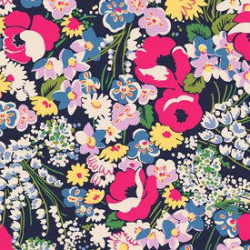 Dual Pouch Wide Wristlet Prairie Blooms