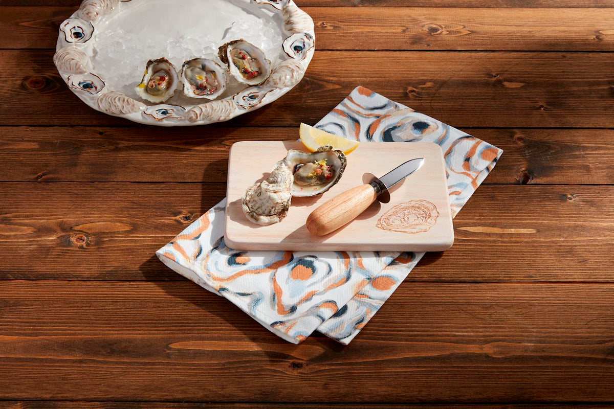 Oyster Shuck Board Set