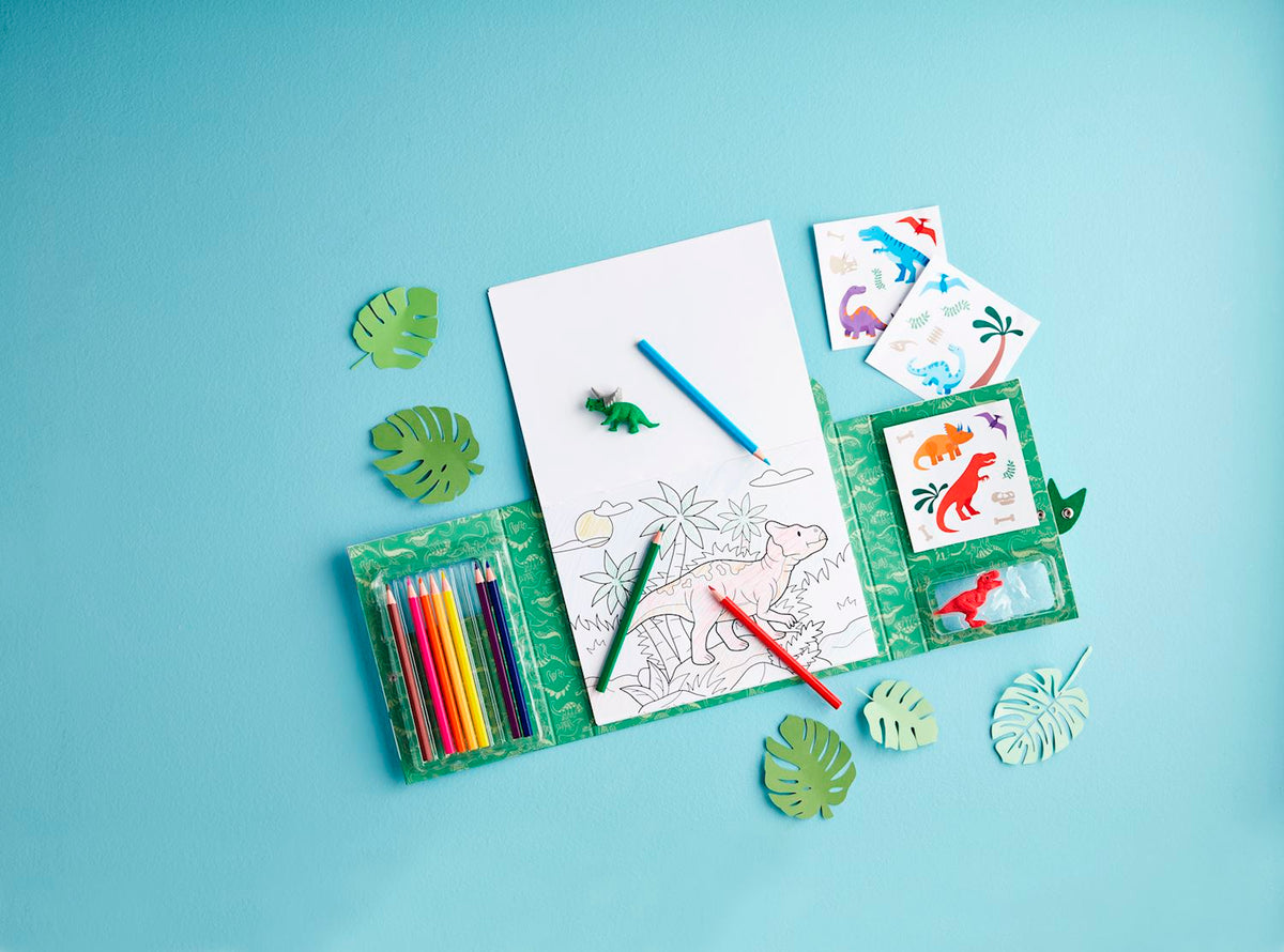 DINO ART ON THE GO SET