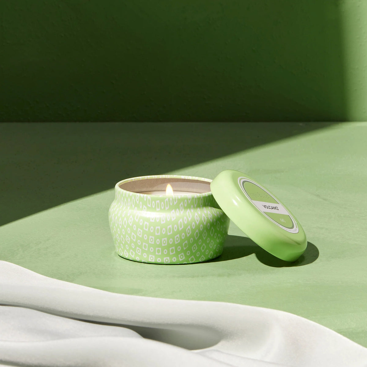 Volcano Iced Matcha Printed Candle