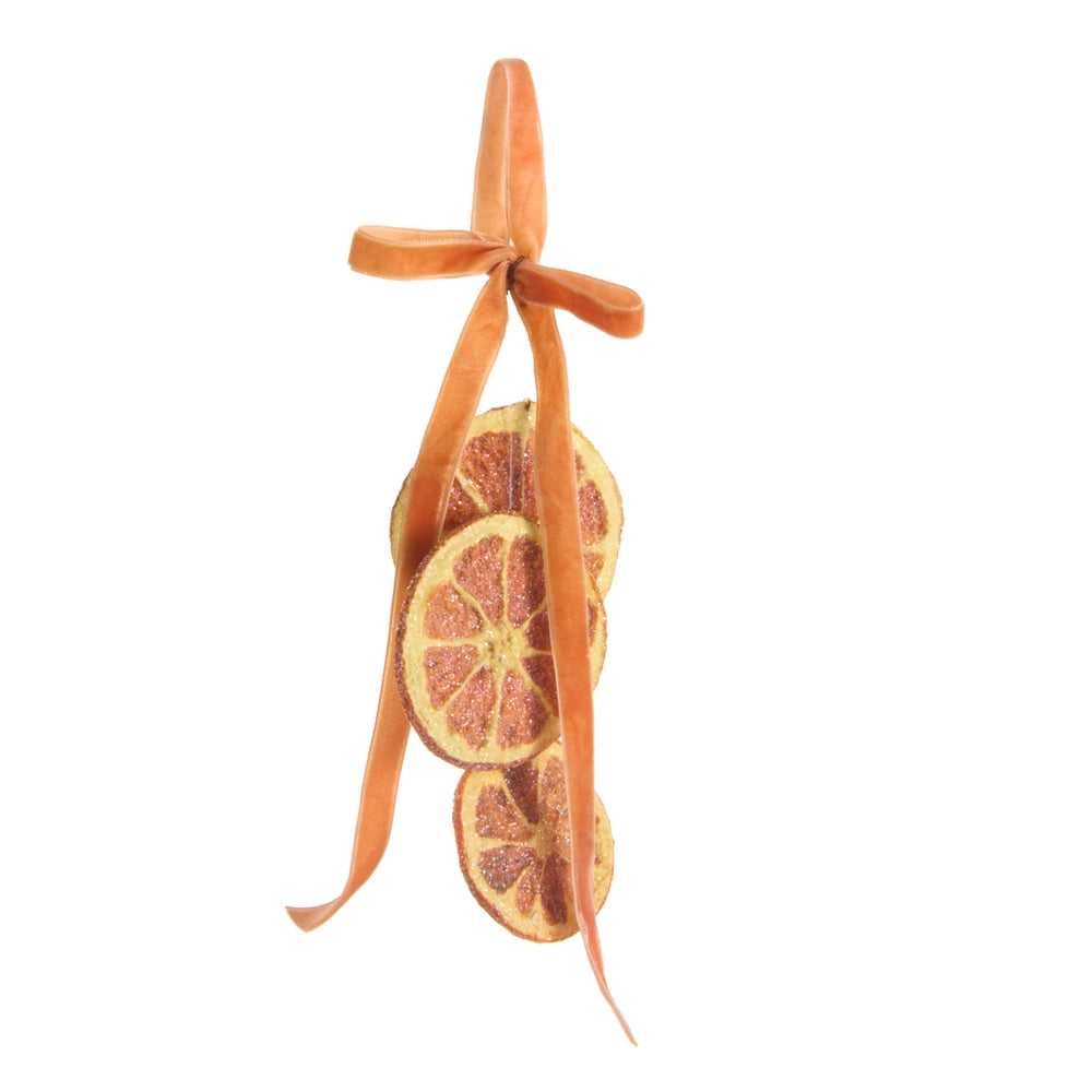 5.5' Iced Orange Slice Ornament