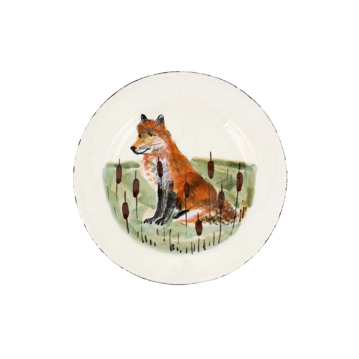 Wildlife Salad Plate - Fox