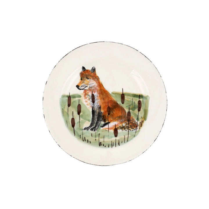 Wildlife Salad Plate - Fox