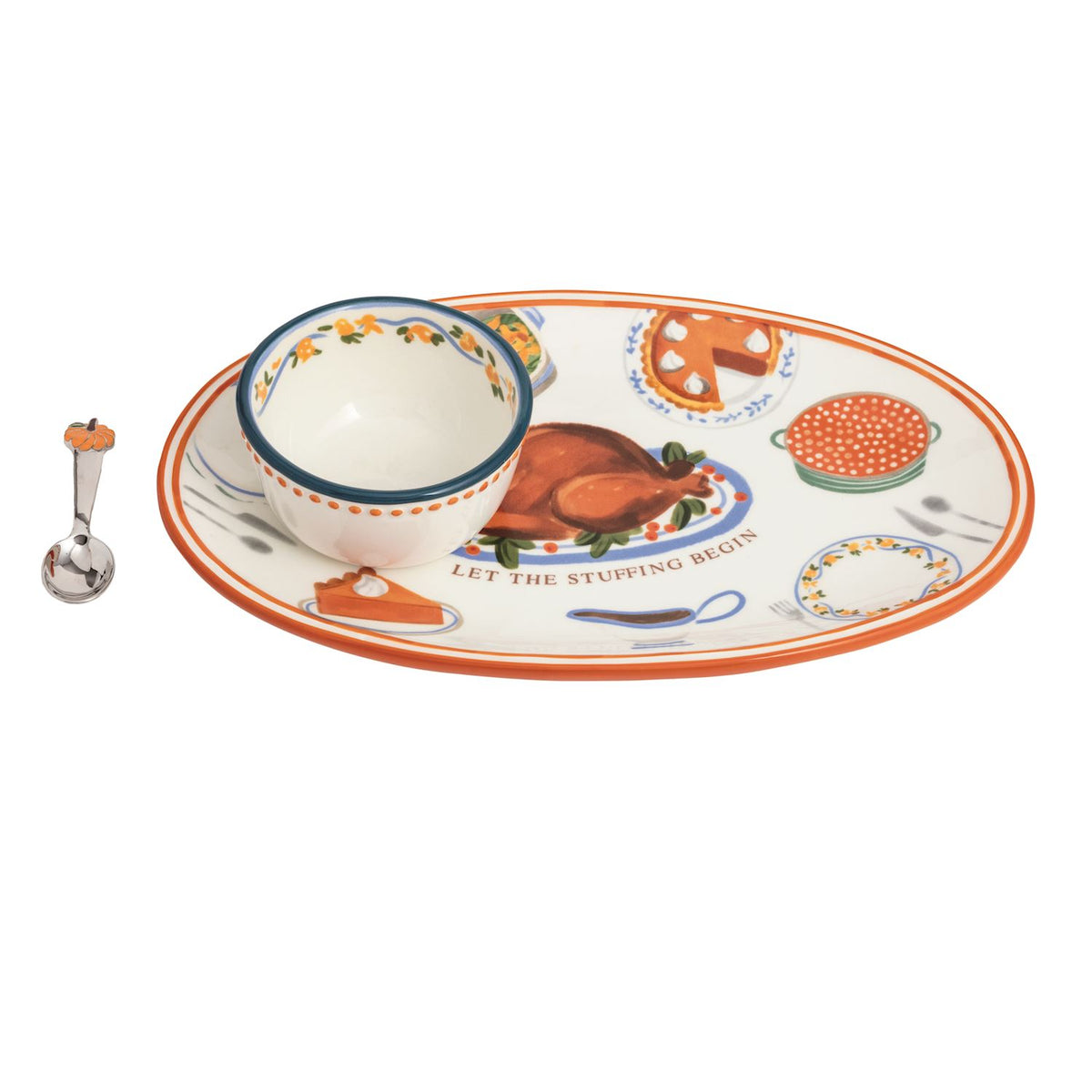 TURKEY DINNER TRAY AND DIP