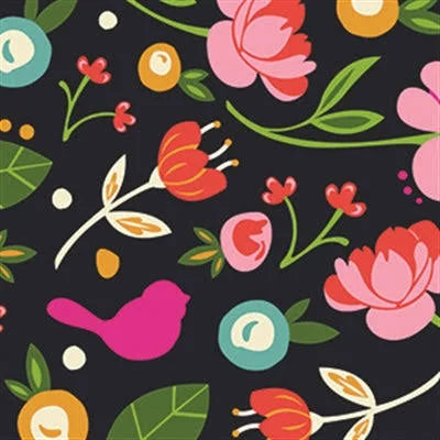 Pink Birdie Cocktail Napkins