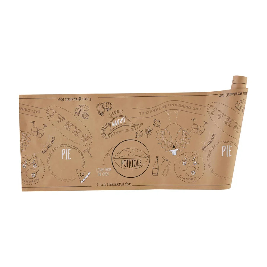 Thanksgiving Color-Me Craft Table Runner