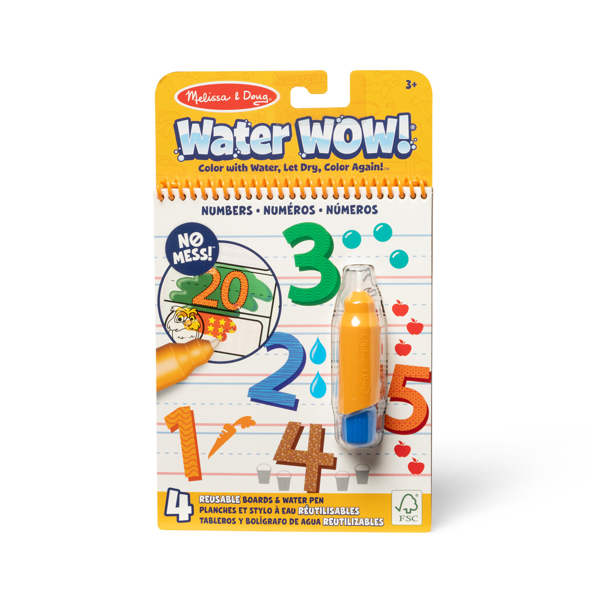 Water Wow Numbers