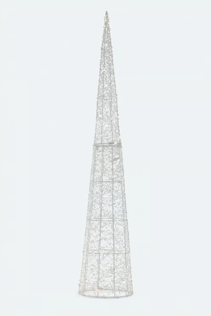 Gold Wire Cone Tree