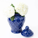 Extra Large Navy Ginger Jar
