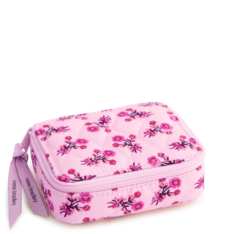 Travel Pill Case Melissa Ditsy Pink