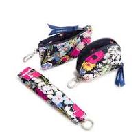 Dual Pouch Wide Wristlet — Poppy Fields