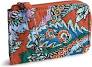 ZIP CARD POUCH Flowers & Feathers