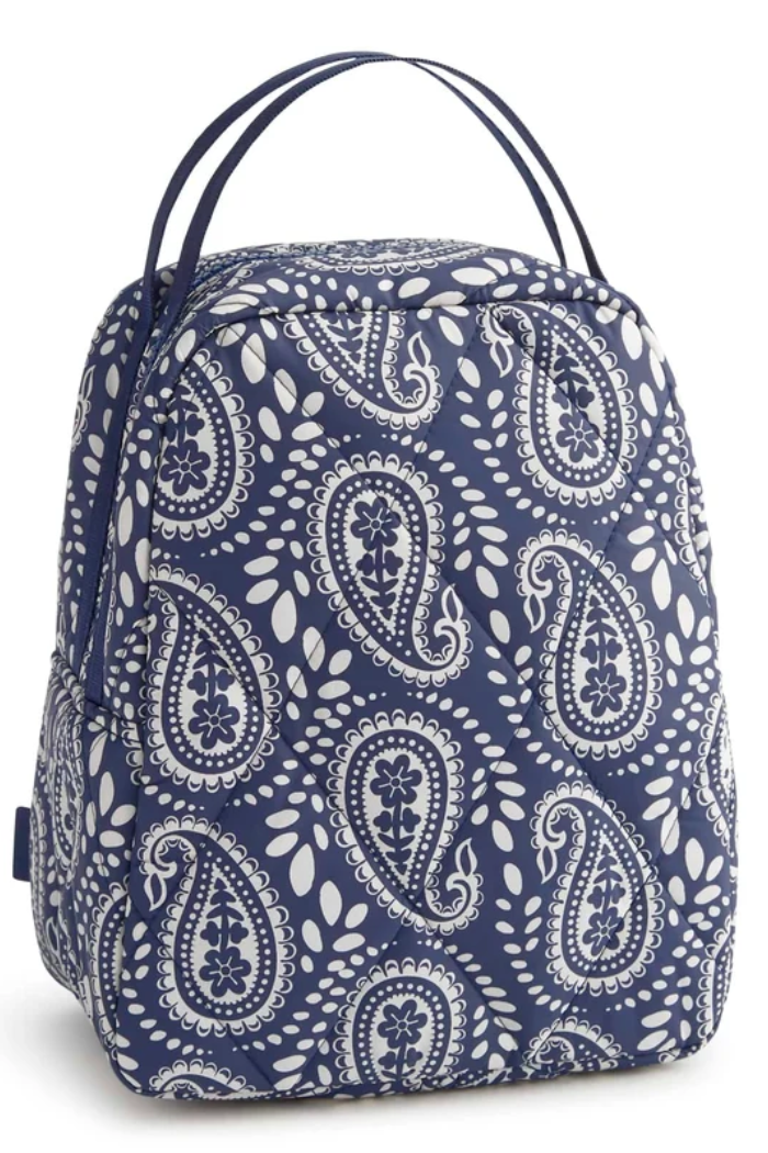 Lunch Bag Waves Paisley