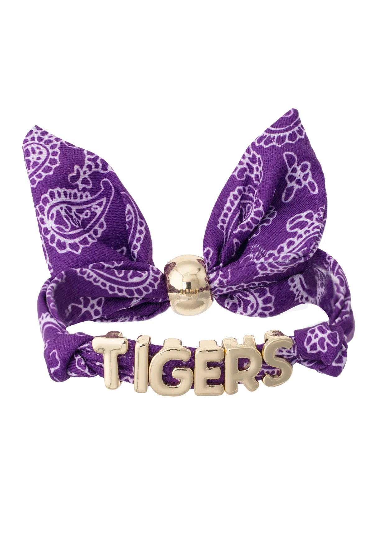 CLEMSON Bandana Slider Bracelet