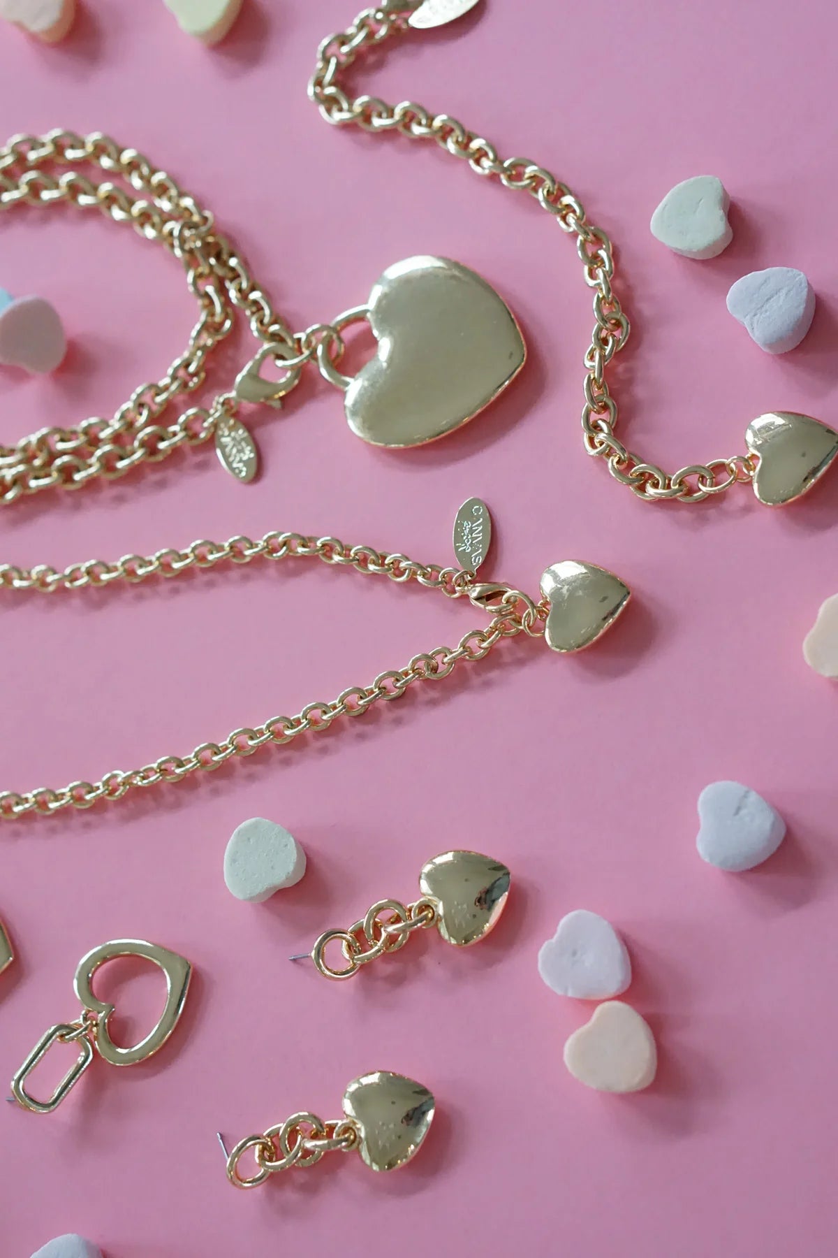 Hererra Mini Puffy Heart Necklace
