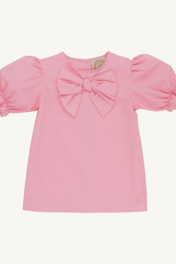 Beatrice Bow Blouse Short Sleeve