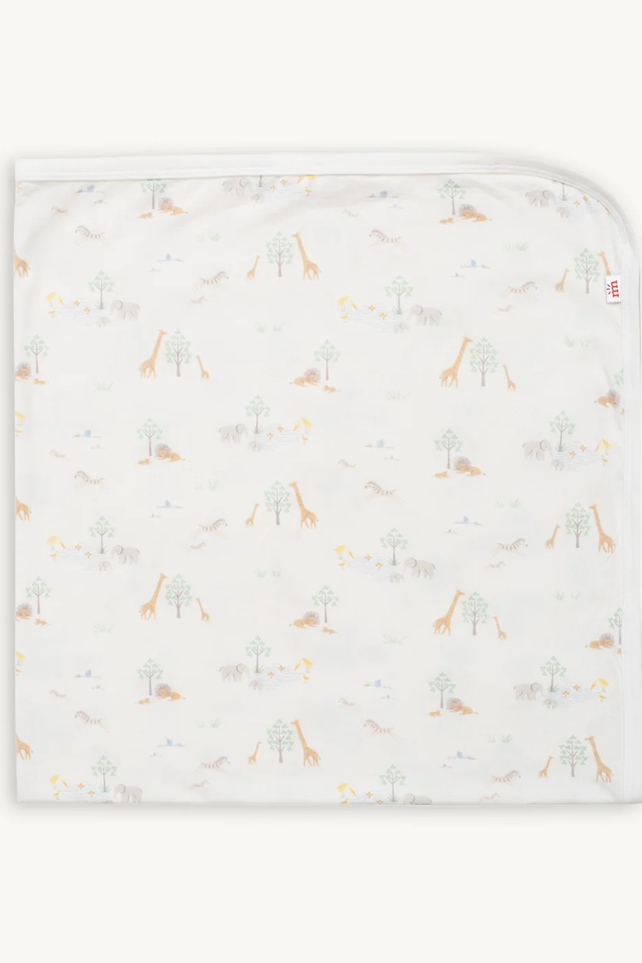 White Serene Safari Blanket