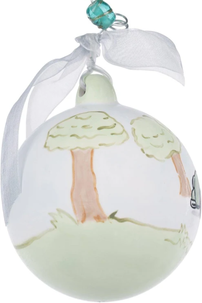 Just Married Car Ornament