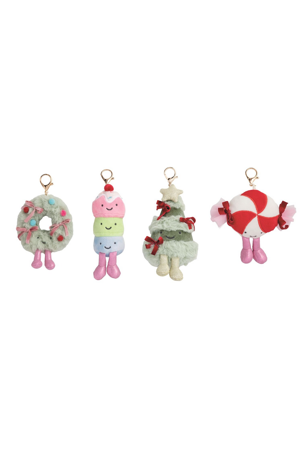 Holiday Plush Bag Charms