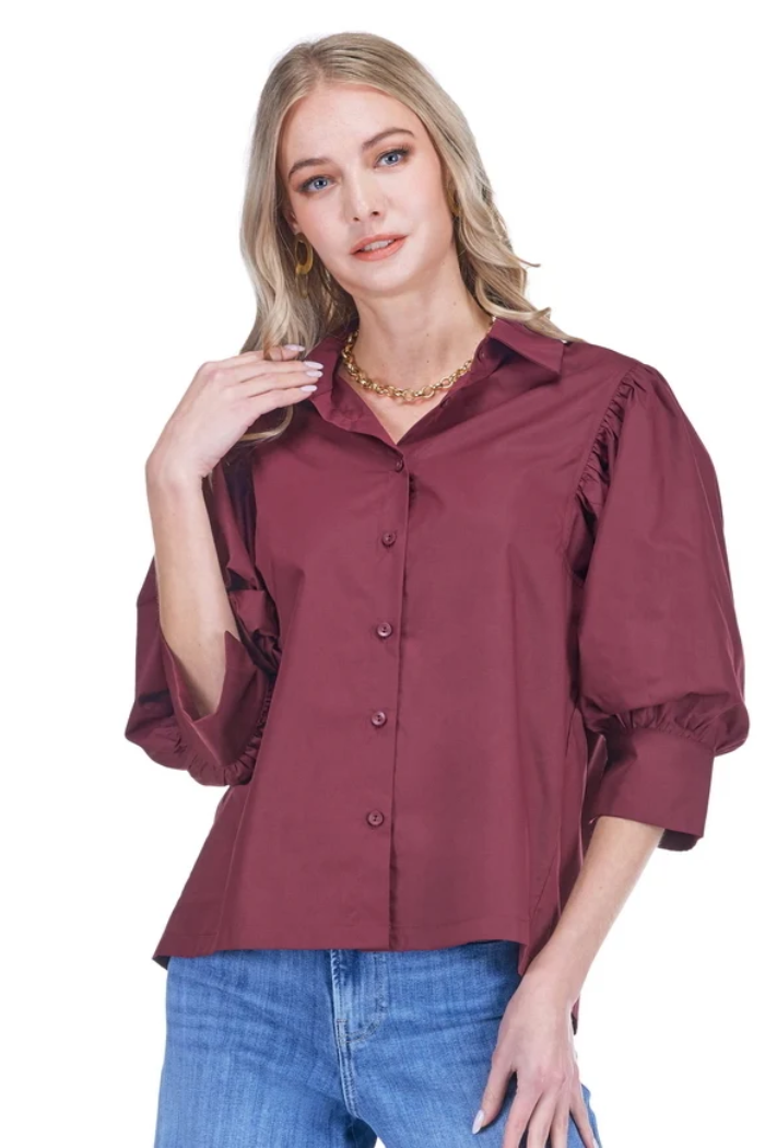 Puff Sleeve Top