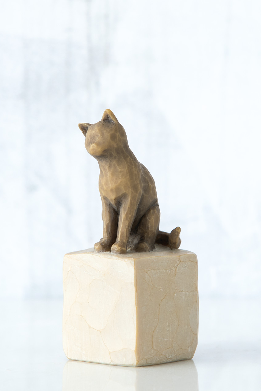 Love My Cat (dark) Figurine