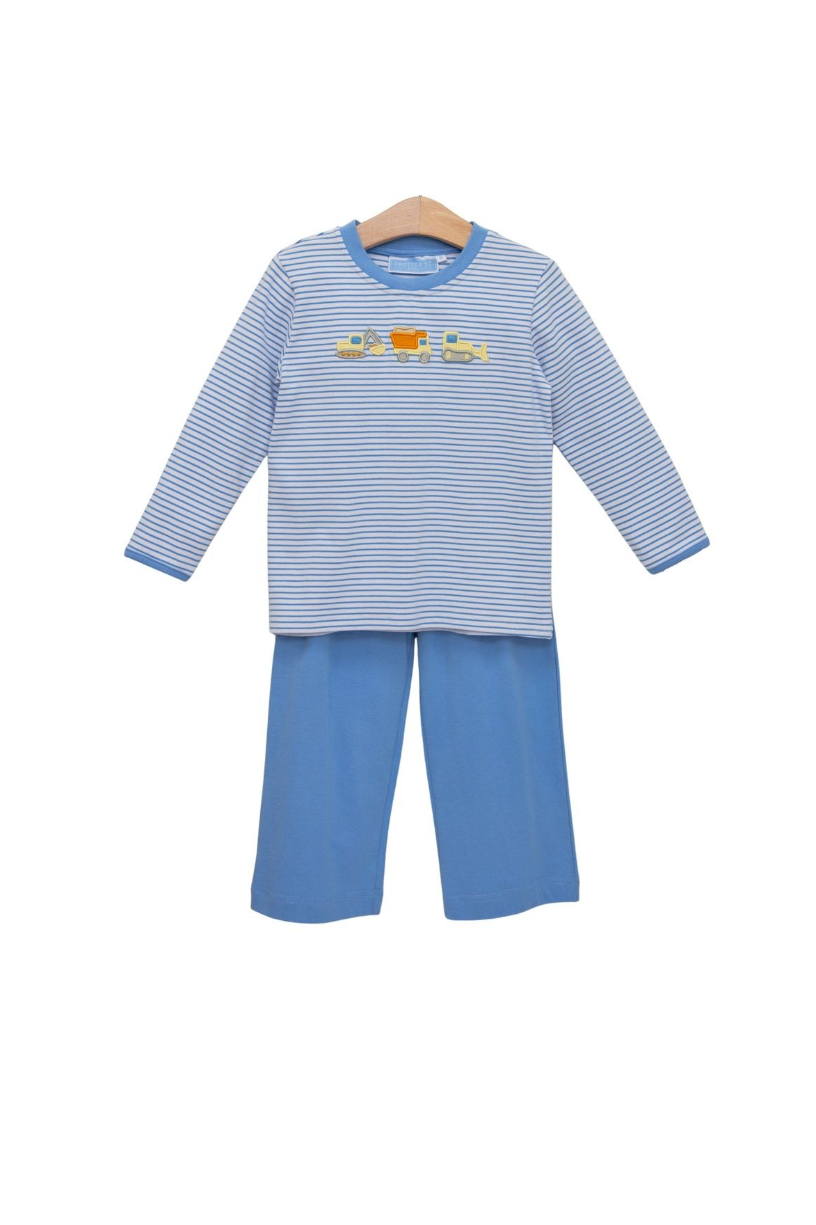 Construction Trucks Pants Set