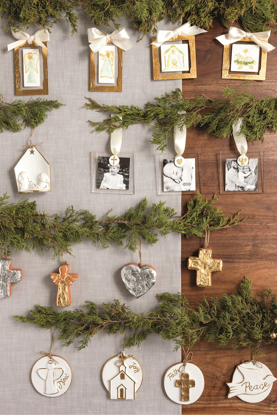 Ceramic Nativity Ornament
