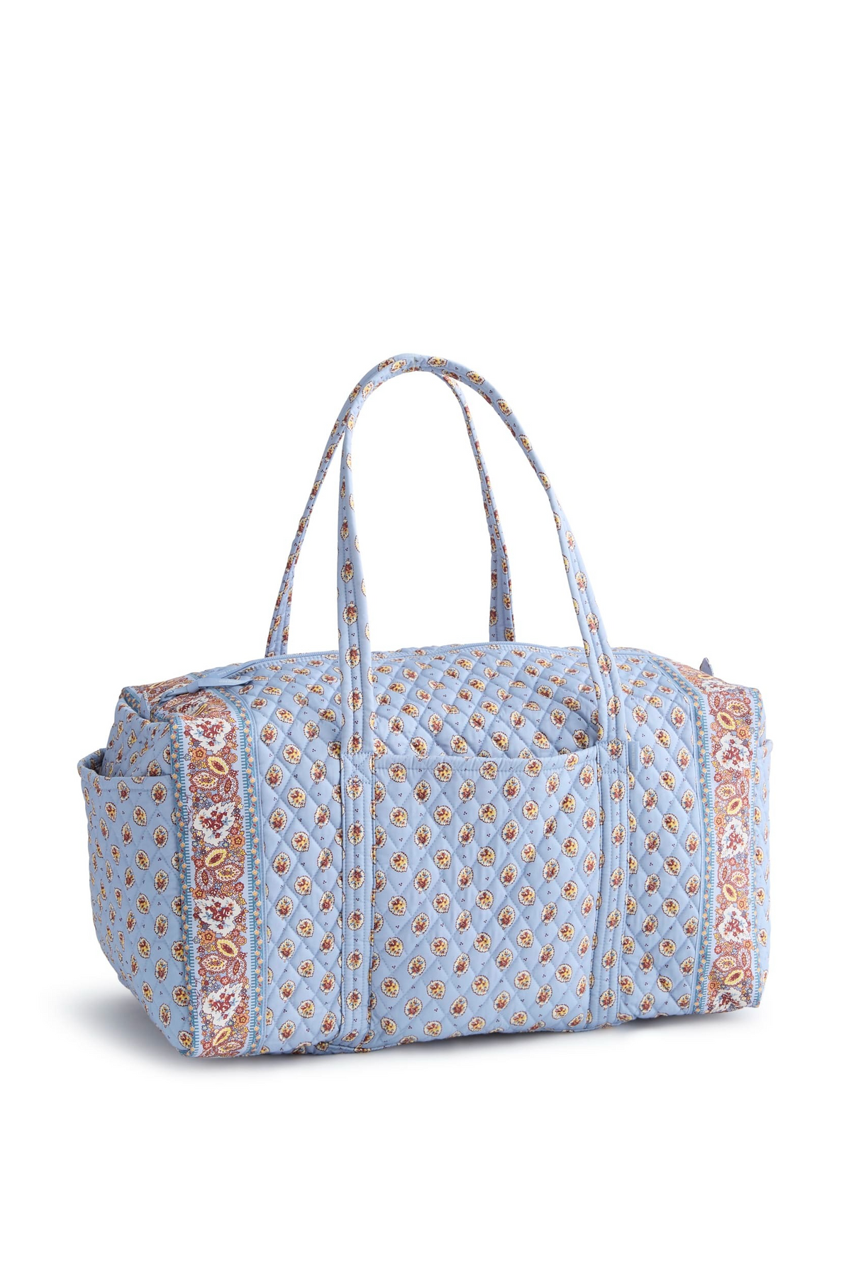 Large Original Duffle Blue Leaf