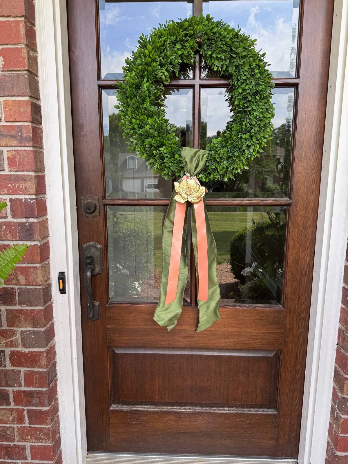 Wreath Ornament - Magnolia