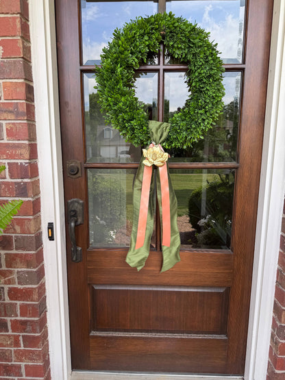 Wreath Ornament - Magnolia