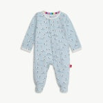 Baa Baa Baby Blue Footie Newborn