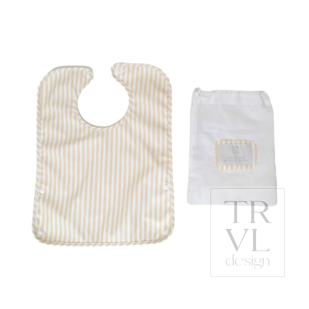 Best Bib - Pimlico Stripe Sand