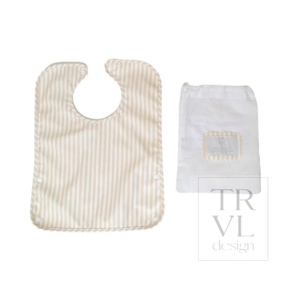 Best Bib - Pimlico Stripe Sand