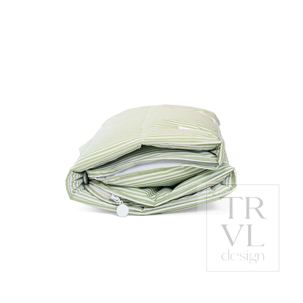 Nap Mat - Rest UP! Pimlico Stripe Sage