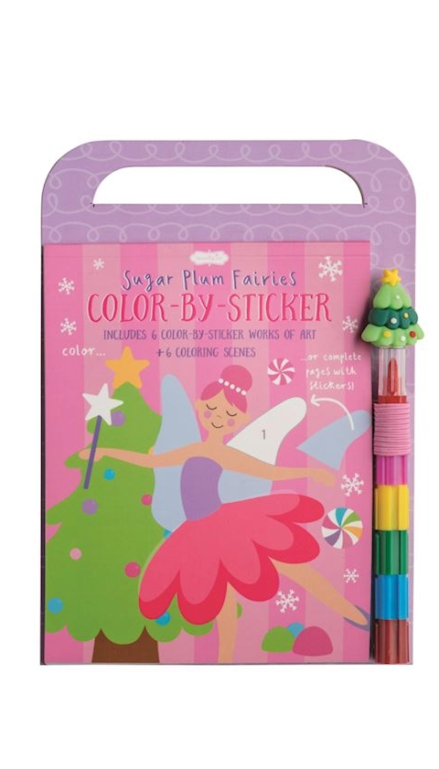 Christmas Color-By-Sticker Set - Fairy