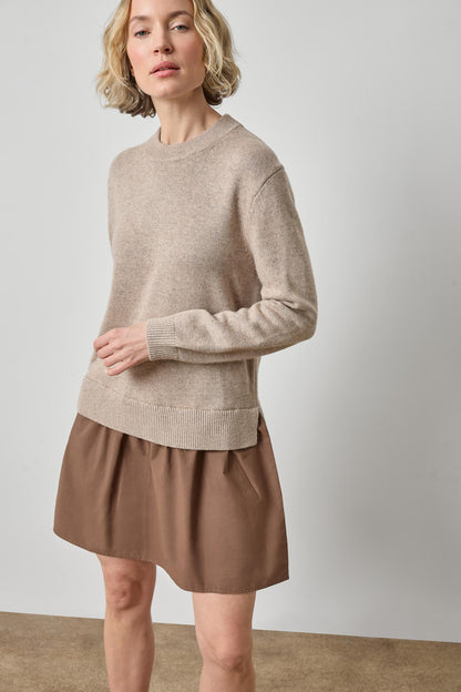 Combo Sweater Dress - Birch