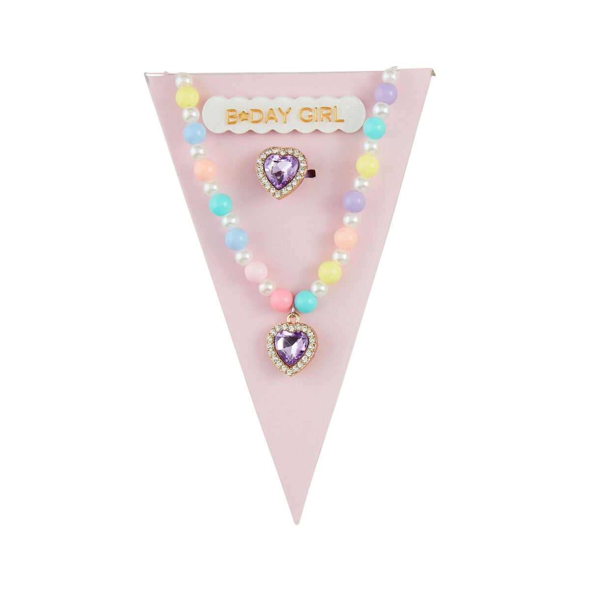 Purple Birthday Jewelry Set