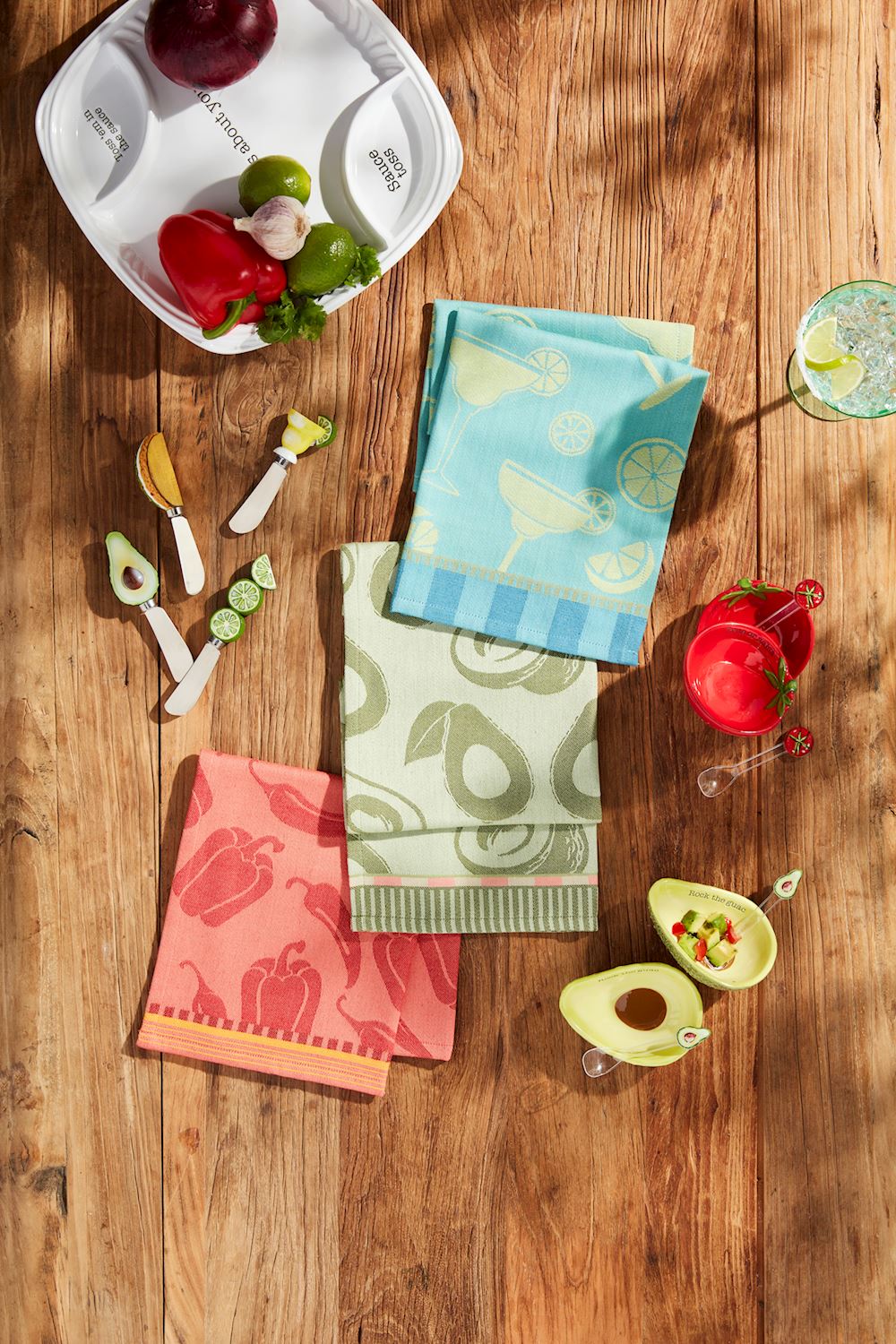 Pepper Jacquard Fiesta Towel
