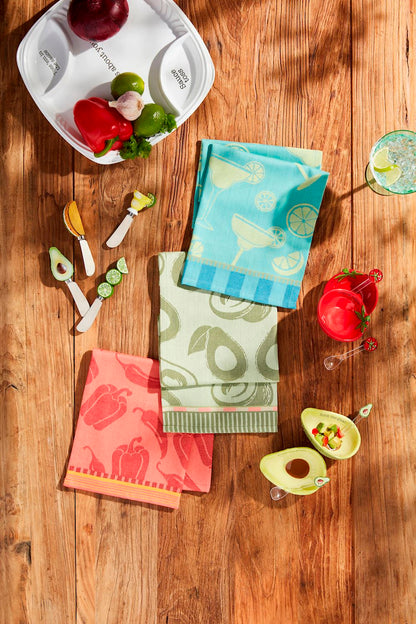 Avocado Jacquard Fiesta Towel