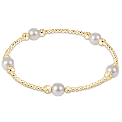 Purpose Pearl Gold Bracelet