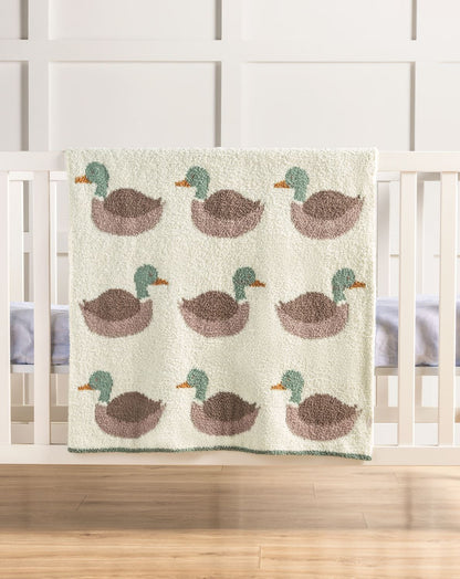 Mallard Duck Chenille Blanket