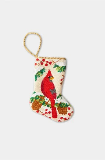 Christmas Cardinal Stocking