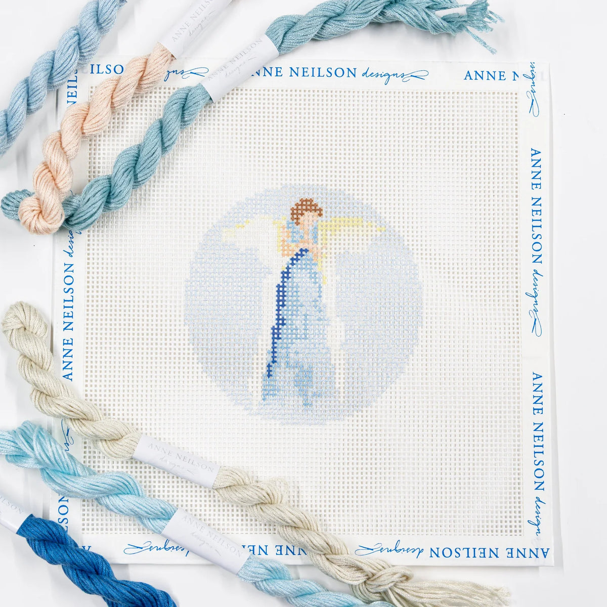Blue Angel Needlepoint Kit - Beginner
