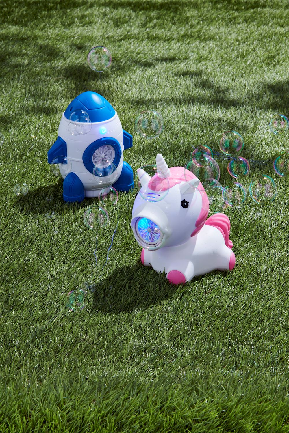 Rocket Bubble Machine