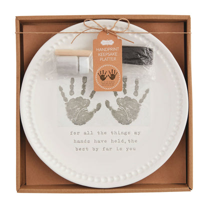 Handprint Keepsake Platter