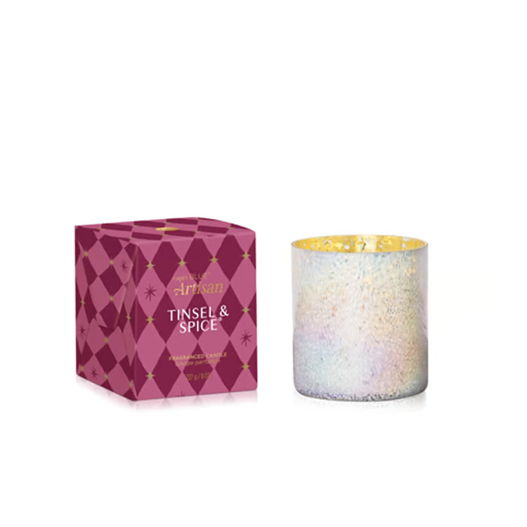 Tinsel & Spice Artisan Winter Bazaar Candle