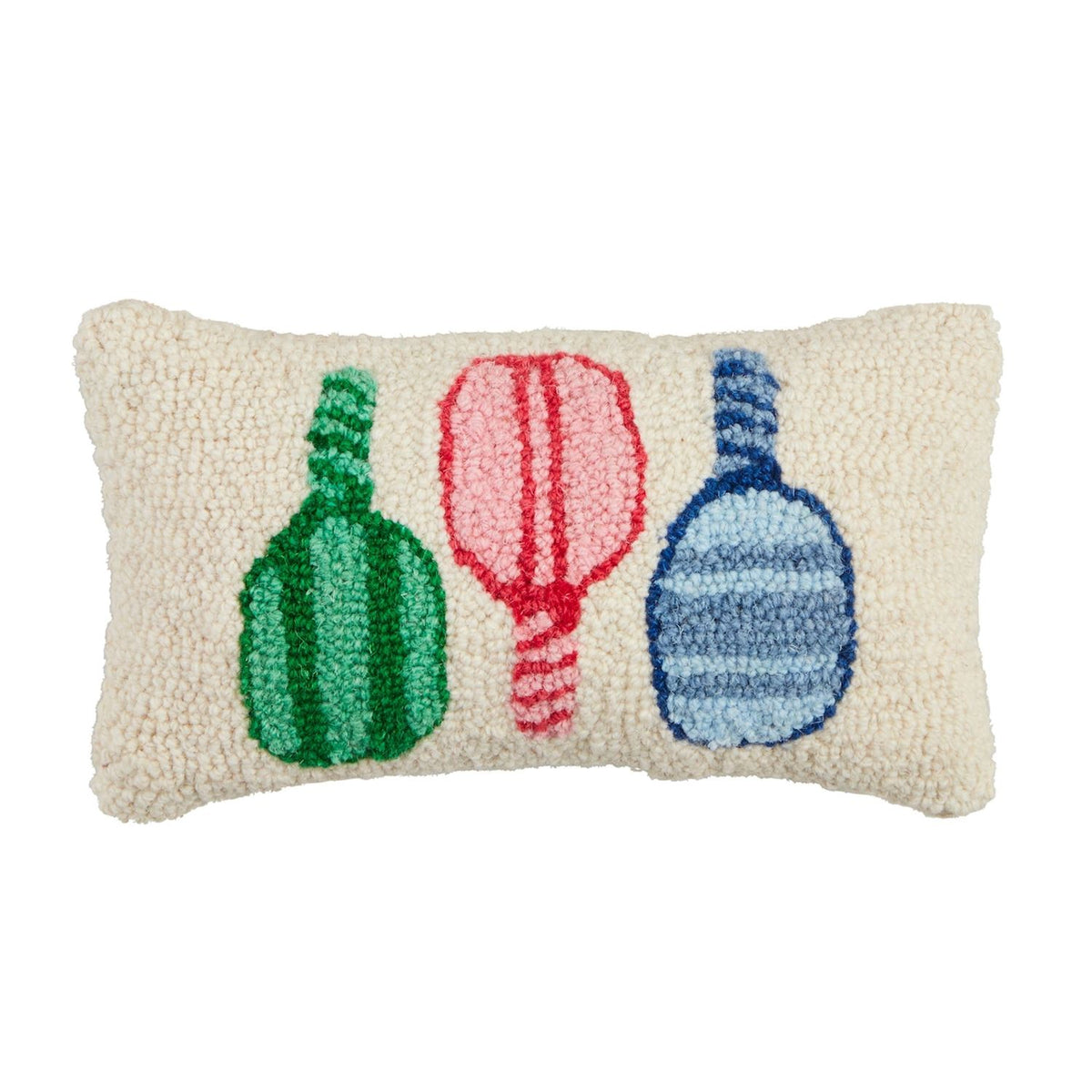 Pickleball Hook Wool Pillow