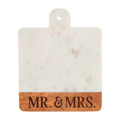 MR & MRS Marble Board